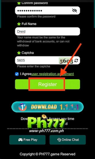 Step 3: Account Verification and Registration Request Submission